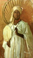 Mujer etíope [Mujer india]